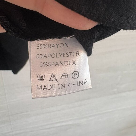 Adibosy Women's Short Sleeve Top, Color Block T Shirt Casual M - Picture 4 of 4